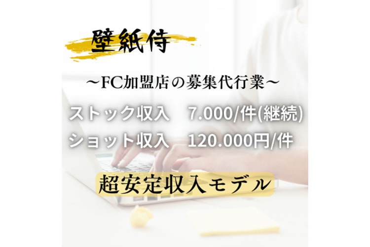「壁紙再生事業」FCオーナー獲得代理店募集
