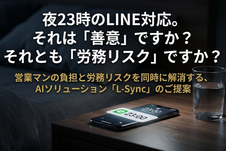 「LINE自動対応ツール」販売パートナー募集